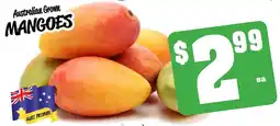 Farmer Jack's Australian grown mangoes offer
