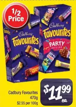 Farmer Jack's Cadbury Favourites offer