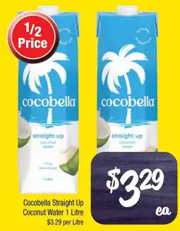 Farmer Jack's Cocobella Straight Up Coconut Water offer