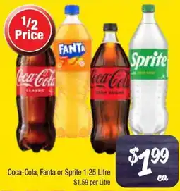 Farmer Jack's Coca-Cola, Fanta or Sprite offer