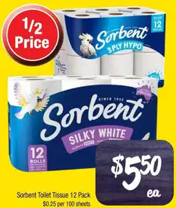 Farmer Jack's Sorbent Toilet Tissue offer