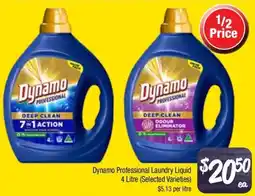 Farmer Jack's Dynamo Professional Laundry Liquid (Selected Varieties) offer