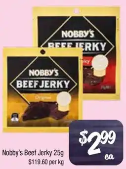 Farmer Jack's Nobby's Beef Jerky offer