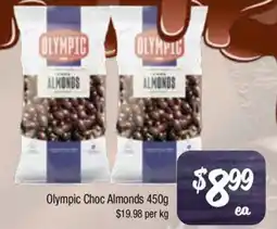 Farmer Jack's Olympic Choc Almonds offer