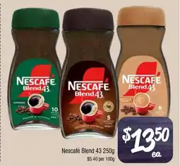 Farmer Jack's Nescafé Blend 43 offer