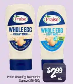 Farmer Jack's Praise Whole Egg Mayonnaise Squeeze offer