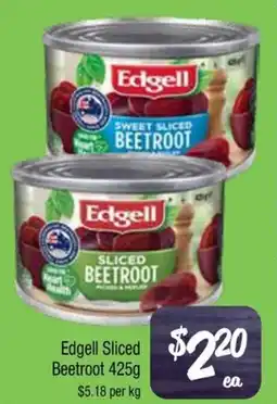 Farmer Jack's Edgell Sliced Beetroot offer
