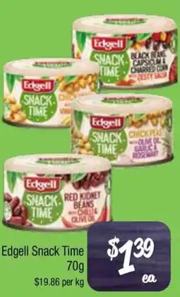 Farmer Jack's Edgell Snack Time offer