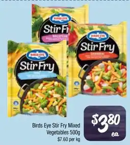 Farmer Jack's Birds Eye Stir Fry Mixed Vegetables offer