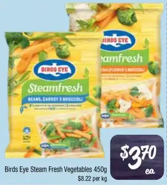 Farmer Jack's Birds Eye Steam Fresh Vegetables offer