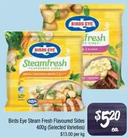Farmer Jack's Birds Eye Steam Fresh Flavoured Sides (Selected Varieties) offer