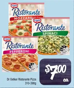 Farmer Jack's Dr Oetker Ristorante Pizza offer