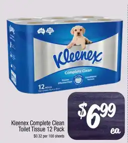 Farmer Jack's Kleenex Complete Clean Toilet Tissue offer