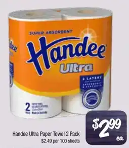 Farmer Jack's Handee Ultra Paper Towel offer
