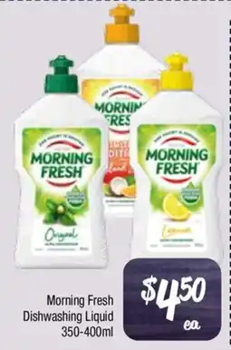 Farmer Jack's Morning Fresh Dishwashing Liquid offer