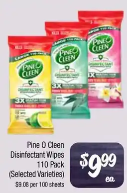 Farmer Jack's Pine O Cleen Disinfectant Wipes (Selected Varieties) offer