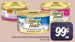 Farmer Jack's Purina Fancy Feast Cat Food (Selected Varieties) offer
