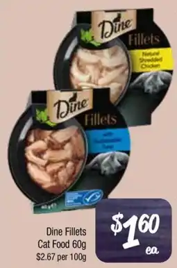 Farmer Jack's Dine Fillets Cat Food offer