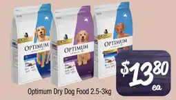 Farmer Jack's Optimum Dry Dog Food offer