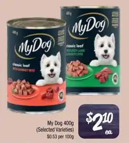 Farmer Jack's My Dog (Selected Varieties) offer