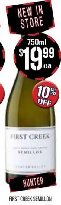 Farmer Jack's First creek semillon offer