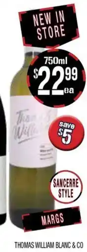 Farmer Jack's Thomas william blanc & co offer