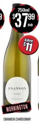 Farmer Jack's Onannon chardonnay offer