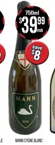 Farmer Jack's Mann cygne blanc offer