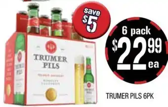 Farmer Jack's Trumer pils offer