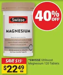 Cincotta Chemist Swisse ultiboost magnesium offer
