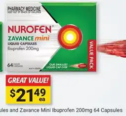Cincotta Chemist Zavance Mini Ibuprofen offer