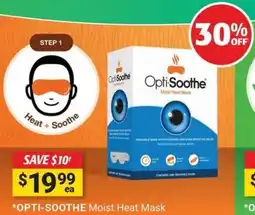 Cincotta Chemist Opti-soothe moist heat mask offer