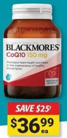 Cincotta Chemist Blackmores coq10 offer