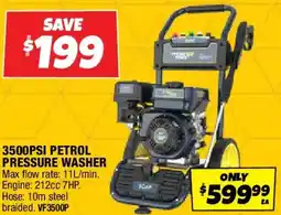 Autobarn 3500psi petrol pressure washer offer