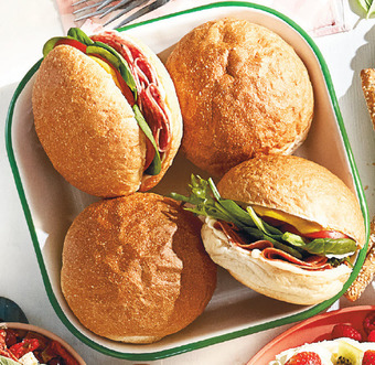 Woolworths Jumbo bread roll varieties pk 6 offer