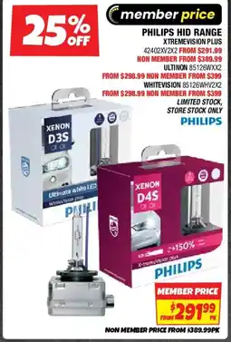 Autobarn Philips hid range xtremevision plus offer