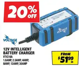 Autobarn 12v intelligent battery charger offer