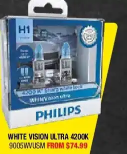 Autobarn White vision ultra 4200k offer
