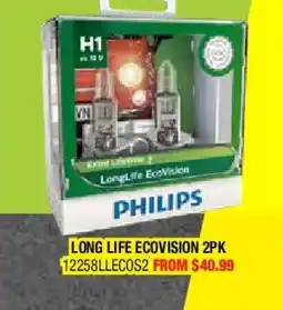 Autobarn Long life ecovision 2pk offer