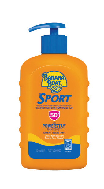 Woolworths Banana boat sport spf50+ 400g offer
