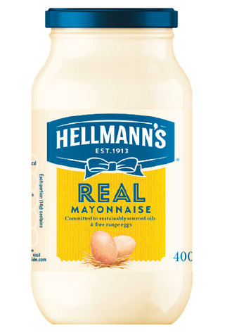 Woolworths Hellmann’s real mayonnaise 400g offer