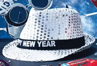 Woolworths Happy new year sequin paper hat assorted offer