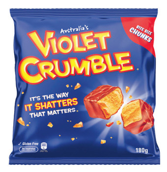 Woolworths Violet crumble choc bites 170-180g offer
