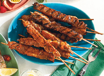 Woolworths cook marinated kebabs 375g with rspca approved chicken – from the meat dept