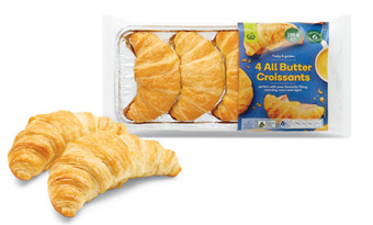 Woolworths Woolworths all butter croissant pk 3/4 offer