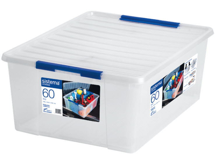 Sistema storage container with lid 60 litre offer at Woolworths