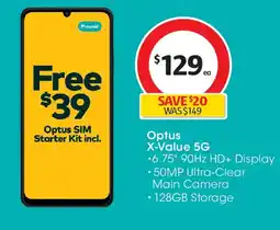 Coles Optus X-Value 5G offer