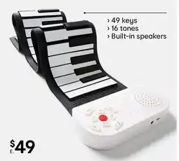 Kmart Roll up piano offer