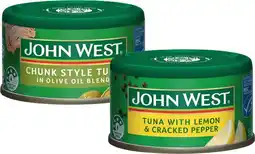 IGA John West Tuna 95g Selected Varieties offer