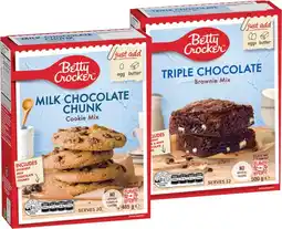 IGA Betty Crocker Baking Mix 320‑500g Selected Varieties offer